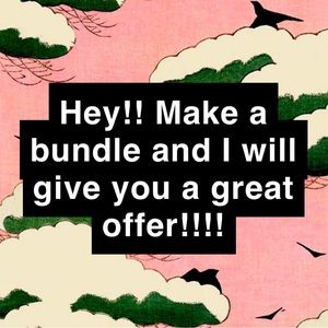 MAKE A BUNDLE AND WILL DISCOUNT
